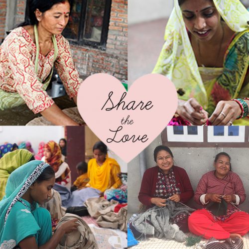 Share the Love フェアトレード商品のお買いもので応援してください！